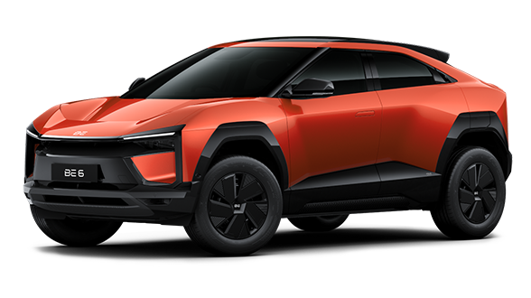 Mahindra BE 6 Firestorm Orange