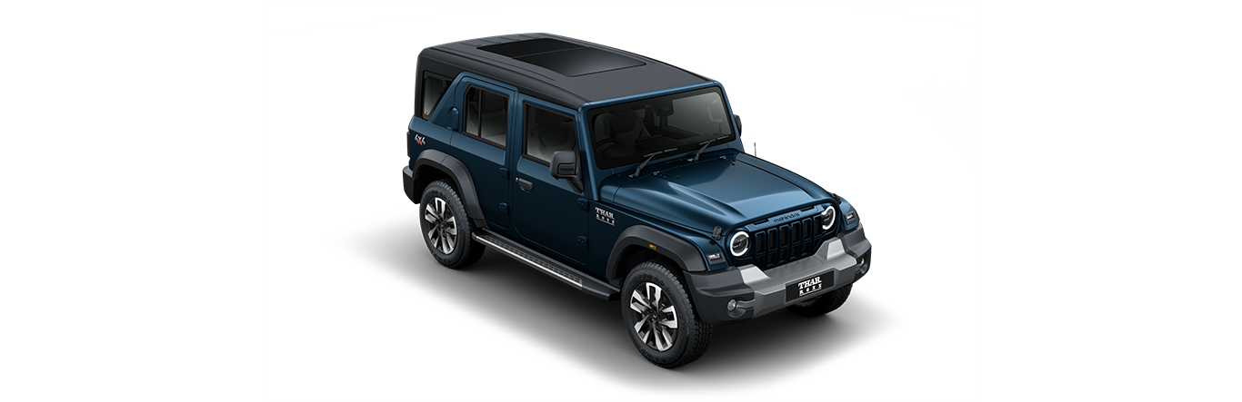 Mahindra Thar ROXX Nebula Blue