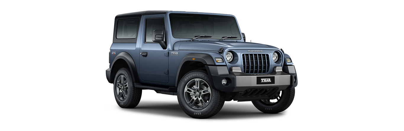 Mahindra Thar Battleship Grey