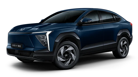 Mahindra XEV 9e Nebula Blue