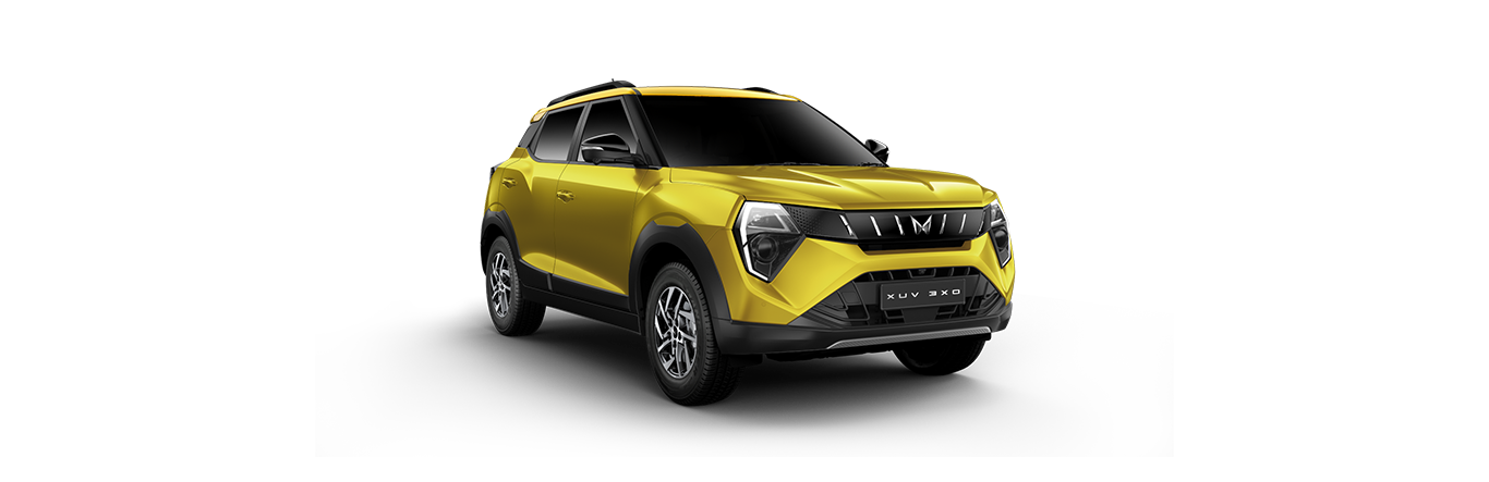 Mahindra XUV 3XO Citrine Yellow